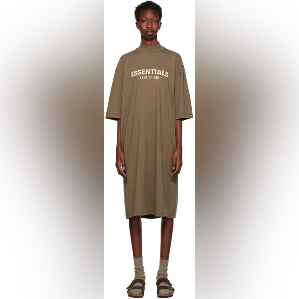ESSENTIALS Fear of God 100% Cotton T-Shirt Dress - Sz XS - NEW